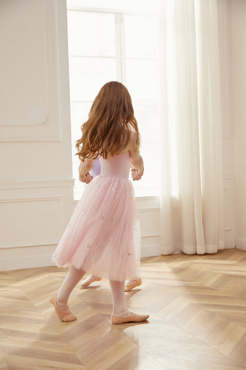 Clara Sequin Dress in Timeless Pink
